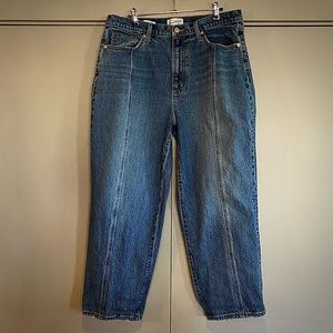 Universal Threads seamed blue jeans, size 14